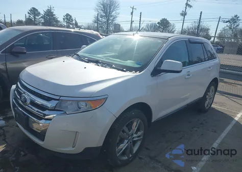 2011 Ford Edge Limited z USA, uszkodzony, nr VIN 2FMDK4KC8BBA51382